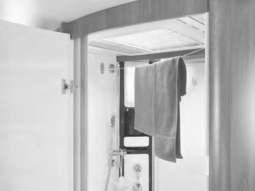 fast dusjdør. Forberedelse Løsne låsemekanismene j på dusjdørene eller skyv dem til siden.