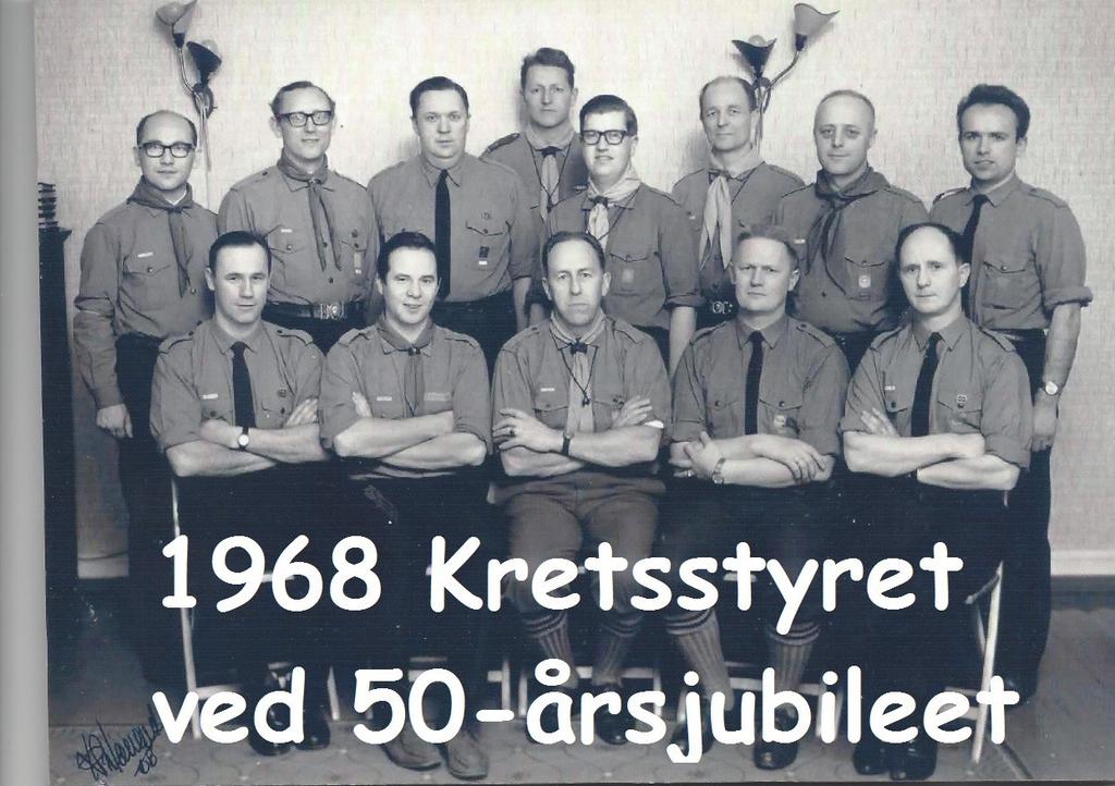 I 1968 var kretsen 50 år. Jubiléet ble feiret (ganske likt som 100års) med mange forskjellige arrangementer. Først ute var det vardebrenning fra Kragerø i sør til Lunde i nord.