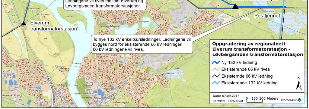 Det er gjennom samtaler, brev og til slutt høringsinnspill fremkommet et ønske blant en del beboere i boligfeltet Strandstykket om å utnytte denne muligheten til å flytte luftledningen lenger unna