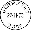 Stempel nr. 6 Type: I22 Fra gravør 23.02.1962 JERPSTAD Innsendt?