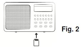 MP3 FILSPILL - Radioen gjenkjenner kun MP3 lydfilformater: MP3. Hvis filene er andre enn de som er nevnt ovenfor, vil lesing ikke være mulig.