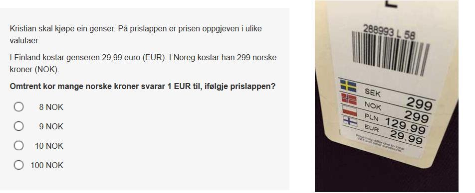 Rekning i engelsk Rekning som grunnleggjande ferdigheit Å kunne regne i engelsk er å kunne bruke relevante matematiske begreper på engelsk i ulike situasjoner.