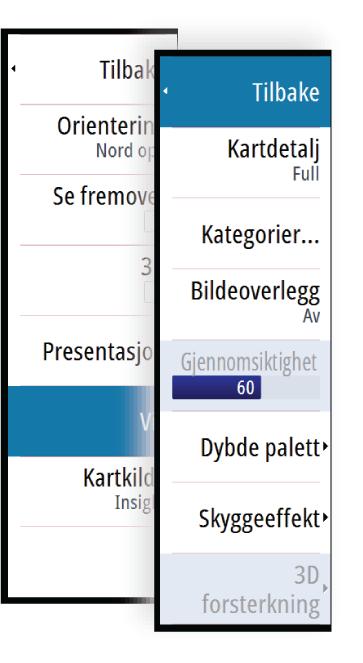 Bildeoverlegg Med bildeoverleggsfunksjonen kan du se satellittbilder av et område som et overlegg på kartet.