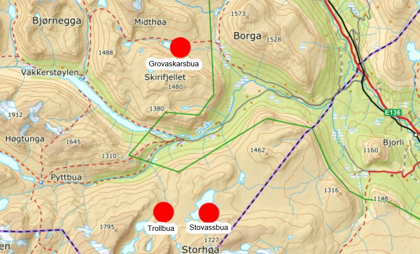 Vurdering Transporten det søkast om er definert som eit tiltak det kan gjevast løyve til, jf. 3, pkt. 6.3. b) i verneforskrift for Reinheimen nasjonalpark og 3, pkt. 5.3. b) i verneforskrift for Romsdalen landskapsvernområde.