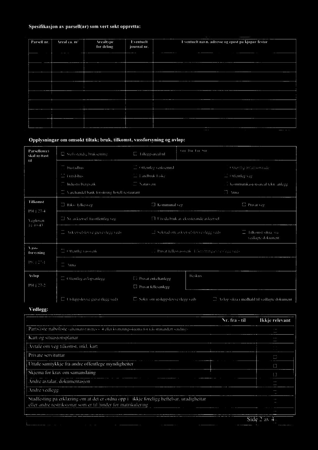 Landbnik/Fiske E] Ofientleg veg D Industri/Bergverk D Naturvern D Kommunikasjonsareal/tekn anlegg D Varehandel/bank/forsikring/hotell/restaurant D Anna Tilkomst Pbl 27-4 D Riks-/fylkesveg D Kommunal