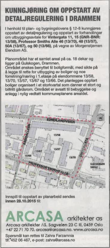 Parkering Parkering skal være i henhold til parkeringsnormen som gjelder for Drammen kommune. Etter gjeldende norm innebærer dette anslagsvis: -Plasser under terreng: 208 stk.
