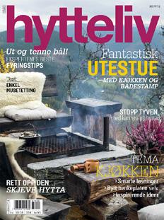 Bolig HYTTELIV Hytteliv er Norges største og eldste magasin om hytte, og er helt unikt i det norske magasinmarkedet. Bladet brukes som oppslagsverk og har lang levetid.