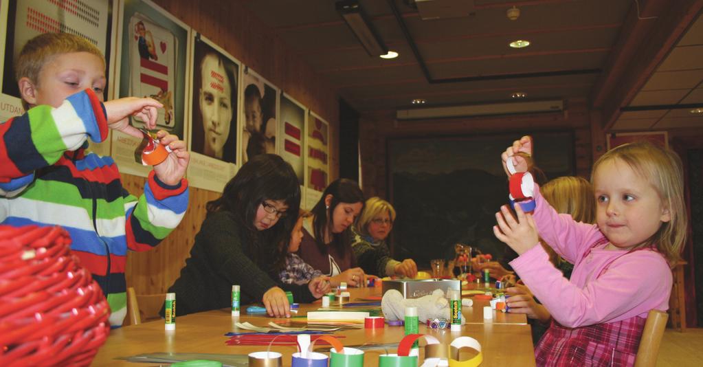 Skolebesøk: I ulike sammenhenger har museet besøk av skoleklasser.