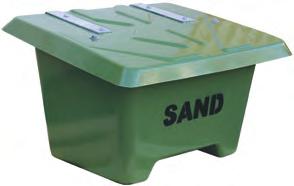 Sandbeholder 65 liter Sandbeholder 65 liter. Ny produksjoneteknikk, vakuuminjisert polyester som betraktelig forbedrer arbeidsmiljøet og reduserer belastningen på det ytre miljøet radikalt.
