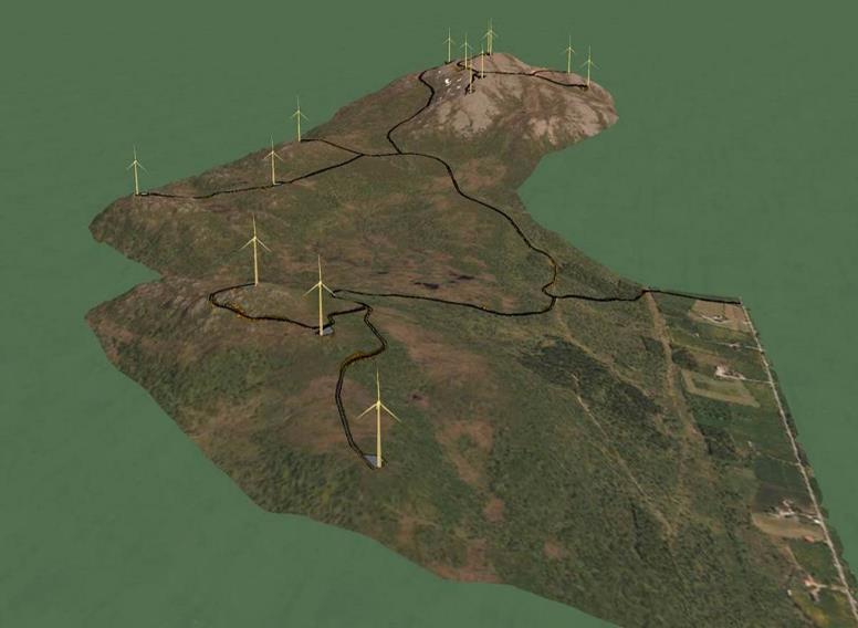 Ånstadblåheia 500 Mnok Under bygging AEP ~140 GWh ~2 800 fullast timer Strøm til 7 000 husstander 50 MW -14 vindmøller Byggetid 2017 2018 Hovedaktiviteter: