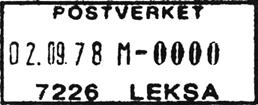 3 Type: HJ- Utsendt LEKSA Innsendt 27.12-1939 Registrert brukt fra til Stempel nr. 4 Type: HJ- Utsendt 18.04.