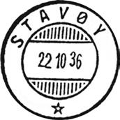 1924 Registrert brukt fra 16 XI 02 KjA til 4 VII 15 KT Stempel nr.