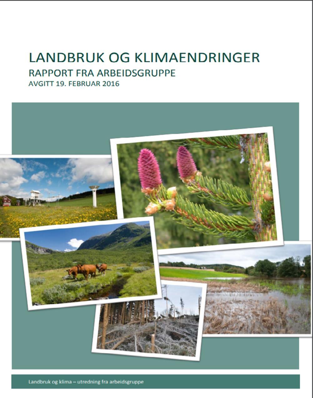 Klimaendringene stiller verdens landbruk overfor to hovedutfordringer: Å motvirke klimaendringene gjennom utslippsreduksjon, økt CO2-opptak og karbonlagring Å mestre produksjon under endret klima ved