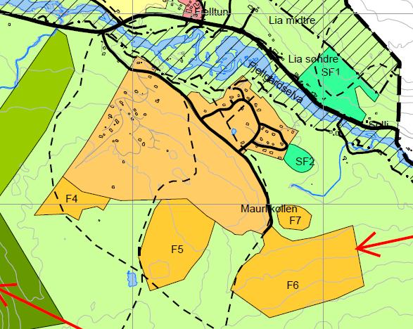 Thor Inge Vollan. Det var tre lokaliteter som ble undersøkt; F4, F5 og F6 (Figur 2).