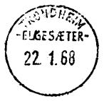 ELGESÆTER Registrert brukt fra 3.8.64 OGN til 11.5.68 TK Stempel nr. 22 Type: I22 Utsendt Inns.