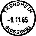 01.80 OGN Stempel nr. 3 Type: I21 Utsendt Innsendt BLUSSUVOLL Stempel nr. D1 Type: DN Utsendt Litra M 7062 BJØRKMYR Innsendt Stempel nr.