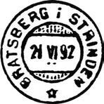 09 HS til 20.05.1933 AR Stempel nr. 2 Type: P Utsendt des.