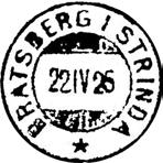 1923 BRATSBERG I STRINDA Innsendt Registrert brukt fra 17.11.