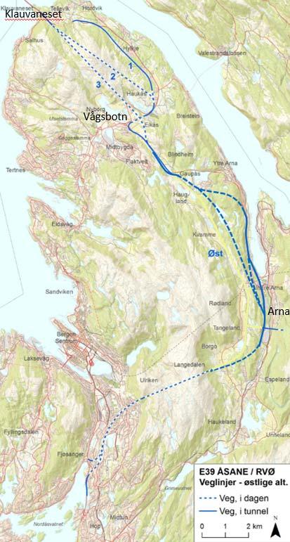 Arbeide for reduksjon av transportbehovet, etablere miljøvennlege og konkurransedyktige transportalternativ samt legge til rette for utvikling av grøn konkurransekraft for å oppnå lågare