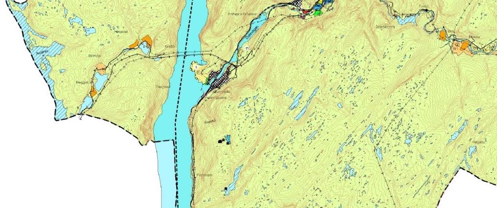 2.6 Kommunale planar Vaksdal kommune Vaksdal kommune har vedteke ny samfunnsplan for perioden 2017 2028.