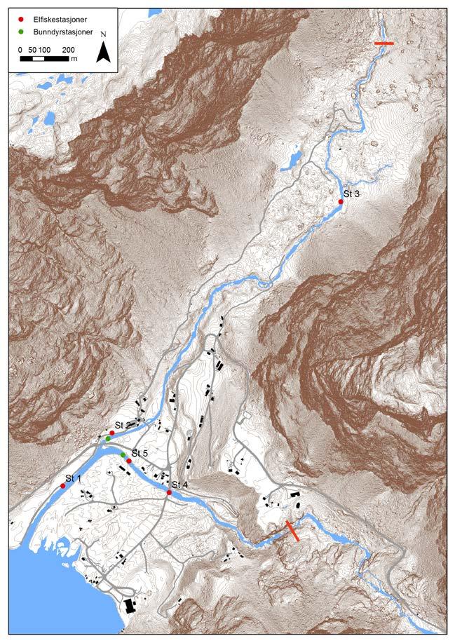 5 Osa (Norddøla og Austdøla) 5.1 Beskrivelse av vassdraget Osavassdraget (NVE vassdragsnr. 051.2Z) renner ut i Osafjorden i indre deler av Hardangerfjorden.