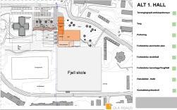 Samlet vurdering av hall Inkludert grove kostnadsberegninger Alt Diagram Score (untatt økonomi) BTA (m2)