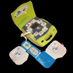 HJERTE- STARTER 1 2 3 1 Zoll Elektroder CPR-D PADZ Den eneste elektroden på markedet med kompresjonstilbakemelding.