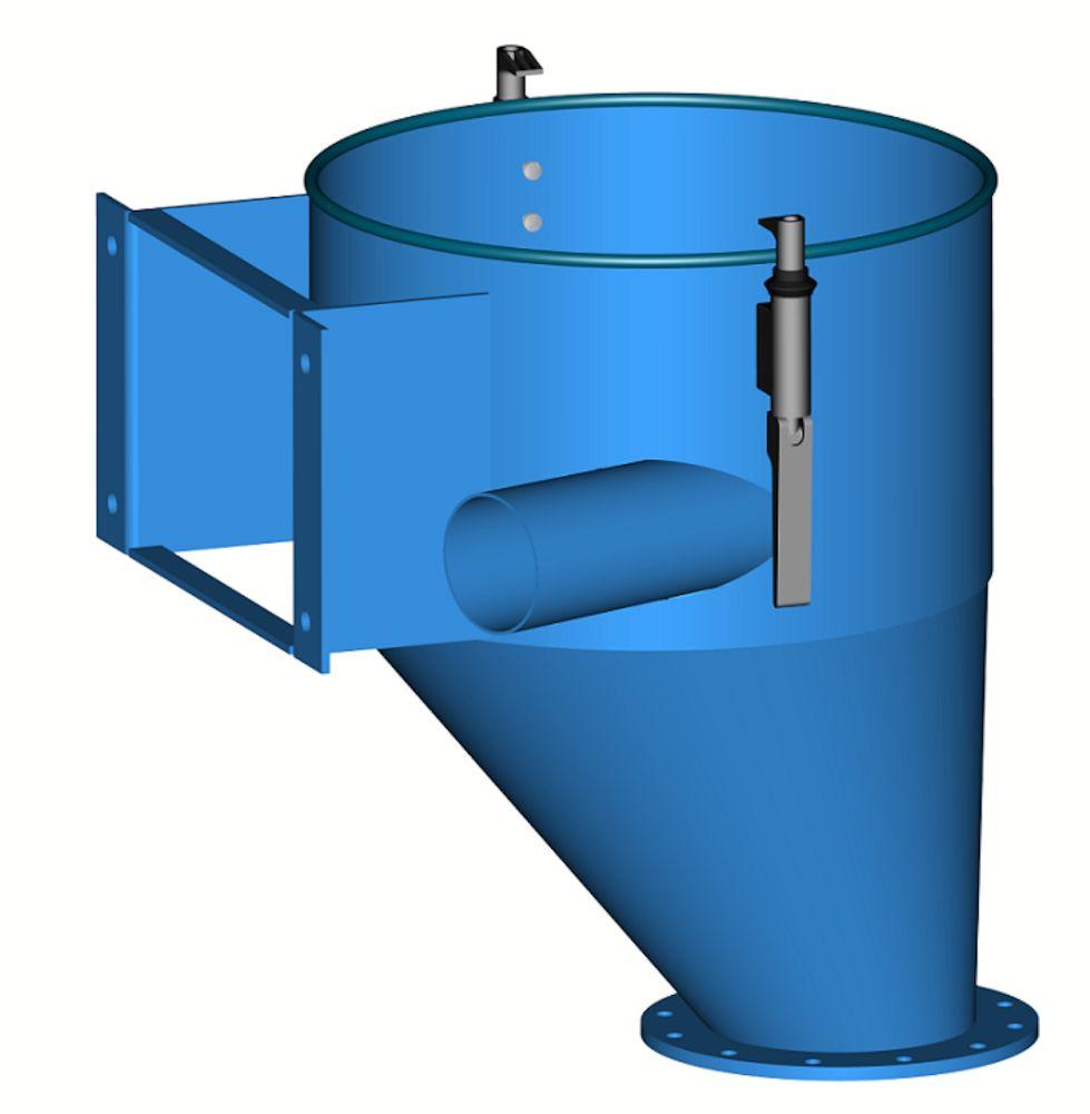 Ejectormodule with S50 lid and 2 quick coupling 7 bar and 4,3 Nm3/min 77-68 13 43051005 NE74, Ejectormodule with S50