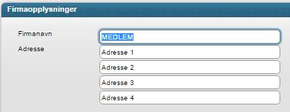 fra firmaoppsett (RE19) Tilsvarende struktur