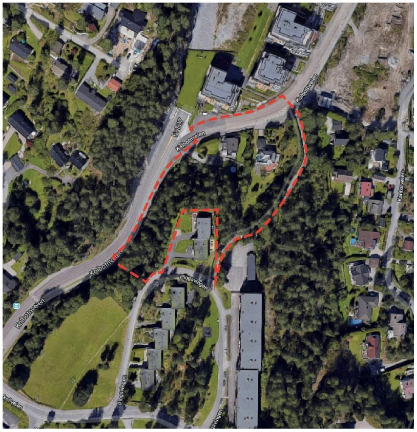 Side 3 av 8 Avgrensing av planområdet er markert Bakgrunn for saken Oppegård kommunestyre vedtok 27.3.2017 en områderegulering for Kolbotn sentrum.