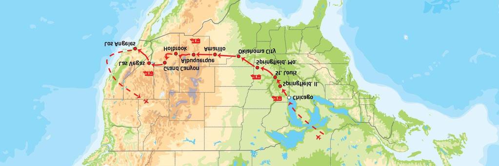 Dagsprogram Dag 1: Norge - Chicago Etter reisen over Atlanteren og til Chicago, har dere resten av kvelden til å gjøre opp deres første inntrykk av byen før dere får en god natts søvn.