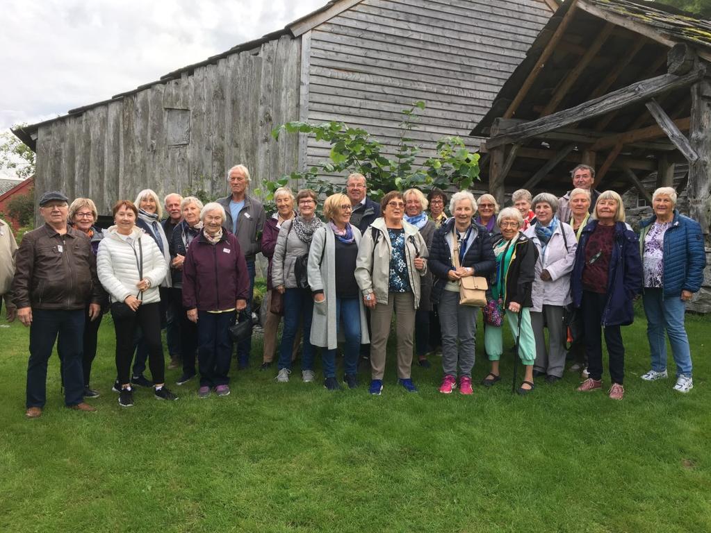 Museumslaget sin studietur 2018 Museumslaget for NVIMs årlige studietur fant sted søndag 26. august med 26 deltagere. Denne gangen gikk turen til Norheimsund og Hardanger Fartøyvernsenter.