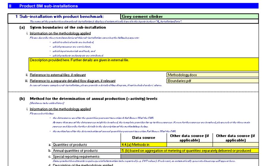 Arkfane F Utslippsstandard for produkt Vedlegg VI, punkt 2 a b Vedlegg VII, punkt 4.4-4.