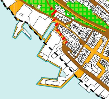 12 (25) BERGENHUS, GNR. 165, BNR. 574 MFL., NØSTEGATEN Byform Byrom: Angir hvilke byrom som har tilleggsbestemmelser knyttet til utforming.