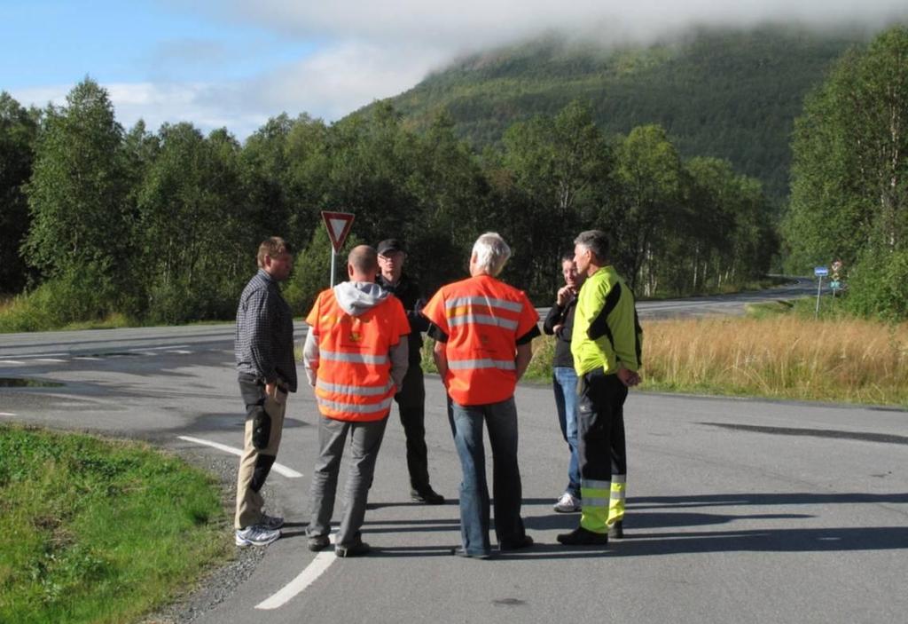 Statens vegvesen har i 2011 gjort en trafikksikkerhetsinspeksjon på strekningen, og det er ønskelig å utbedre krysset E6 - Tuneveien sør med kanalisering.