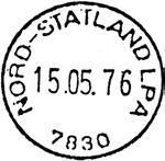 9 Type: I22N Fra gravør 08.04.1970 NORD-STATLAND Innsendt?