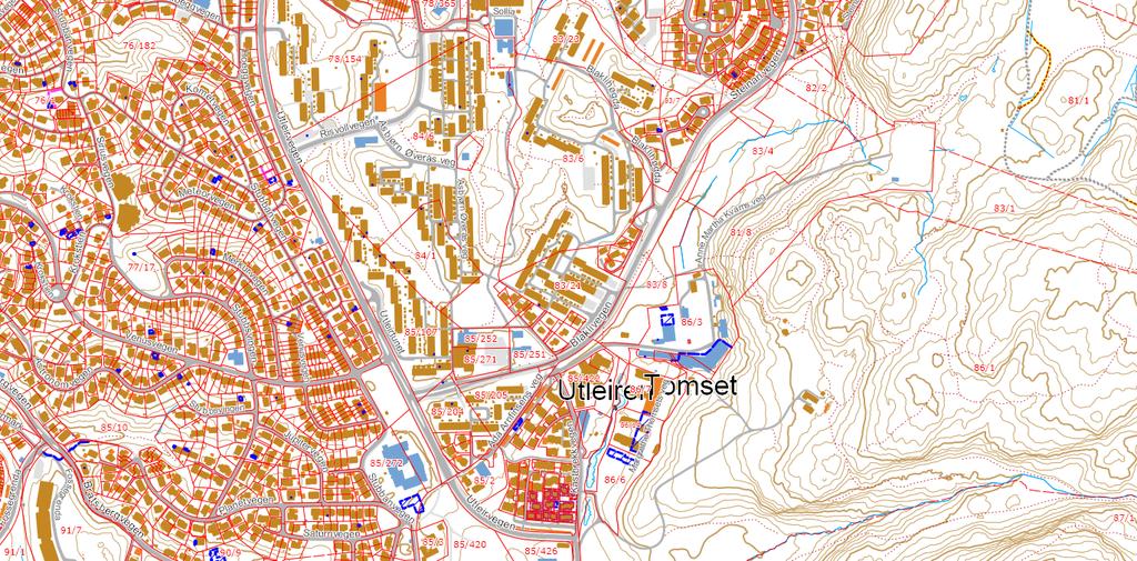 Trondheim kommune Saksframlegg Detaljregulering av Blaklieggen, del av gnr/bnr 83/4, 83/7, 83/8 m.fl., r20130009, sluttbehandling Arkivsaksnr.