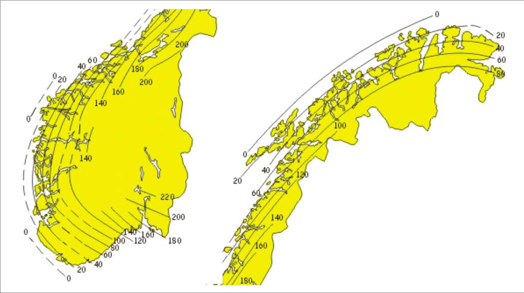 PROGRAM FOR ØKT SIKKERHET MOT LEIRSKRED 2 Faren for kvikkeireskred er begrenset til områder under marin grense (MG).
