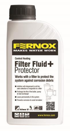 bruksområder Utviklet for bruk sammen med Fernox TF1-filterne og magnetiske innebygde systemfiltre.