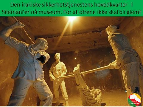 Bilde 8: Det fryktede hovedkvarteret til Saddam Husseins sikkerhetstjeneste i Silemani er i dag museum.