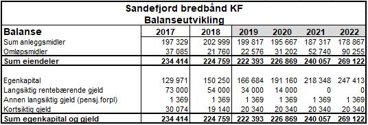 Budsjettskjema 2019-2022