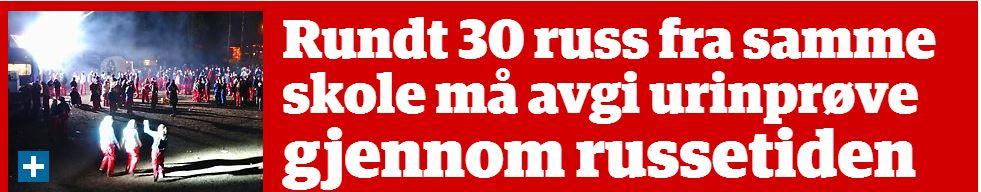 Rundt 30 russ fra en skole i Follo, har inngått avtale med politiet om å gå på såkalt»pissings» gjennom russetiden.