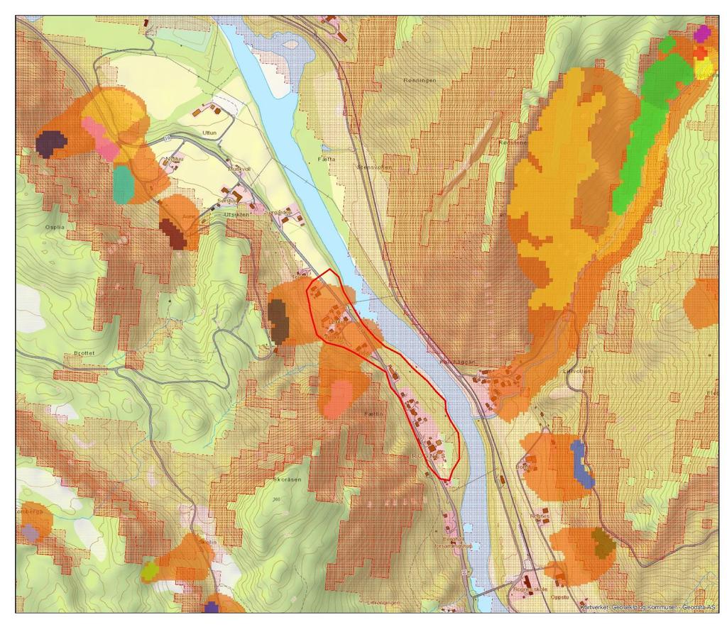 Mulig forbedring aktsomhetssoner (potensiell fare) for snøskred? Metodeutviklingsprosjekt og utvikling kartverktøy Simulering bla.