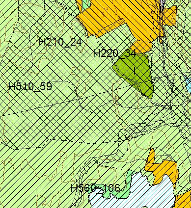 4.4 Kommunale planer Planområdet er i Kommuneplanens arealdel vist som LNF-område, med hensynsoner for sammenhengende