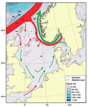 68 Meld. St. 15 2014 2015 4.3 Nordsjøen og Skagerrak Om det er djupna som pregar Norskehavet, så er det grunna som pregar Nordsjøen.