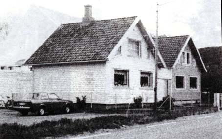 Langs Gravarsvegen lå før en rekke hus for arbeidere knyttet til teglverksindustrien.