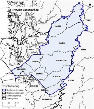 Ryfylke vassområde Arbeid for betre vassmiljø i Ryfylke Me har mye godt vatn i Ryfylke. I kvardagen nyttar me det til blant anna drikke, matlaging, hygiene og næringsverksemd.