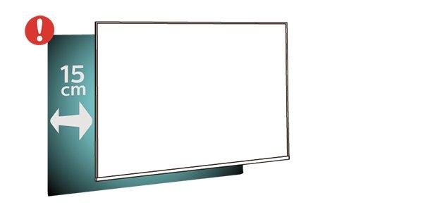 4 Veggmontering Oppsett TV-en er klargjort for en VESA-kompatibel veggmonteringsbrakett (selges separat). Bruk følgende VESA-kode når du kjøper veggfesteanordningen... 4.