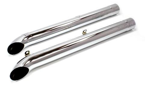 Side pipes eksos: Side pipes eksos ble levert originalt 68-74.