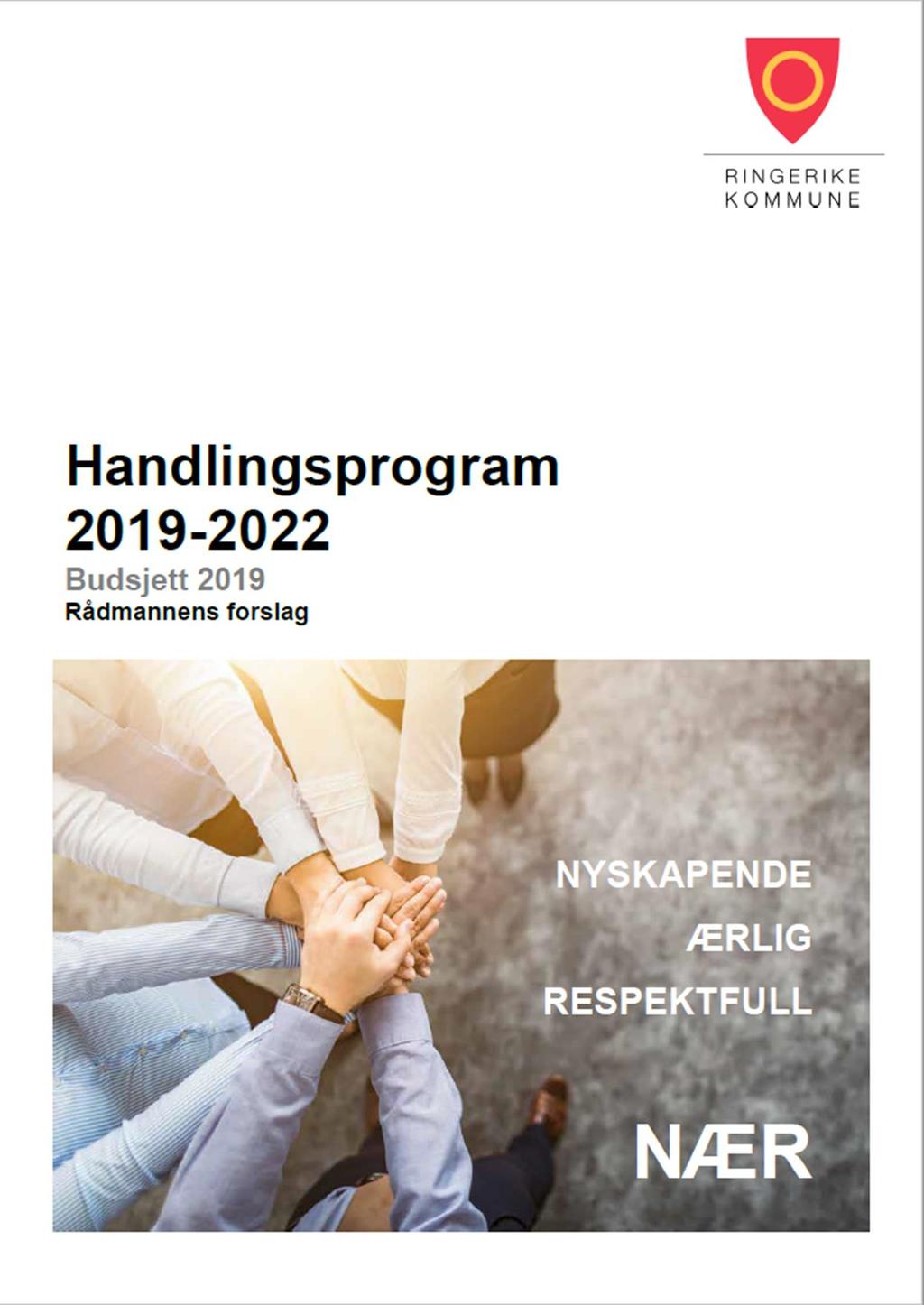 Handlingsprogram 2019-2022 Budsjett 2019